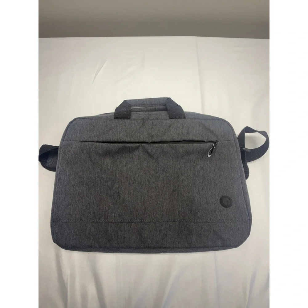 HP Prelude Top Load Laptop Bag‎ Gray 15.6 Inch Briefcase Shoulder Strap Utility